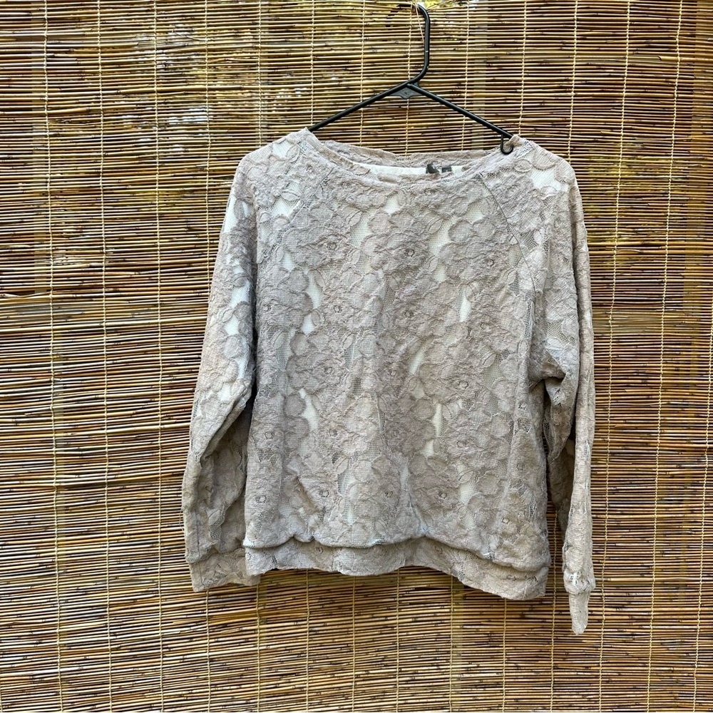 Lace crop top